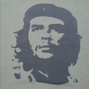 CHE GUEVARA T Shirts, Retro Style, Olive Green